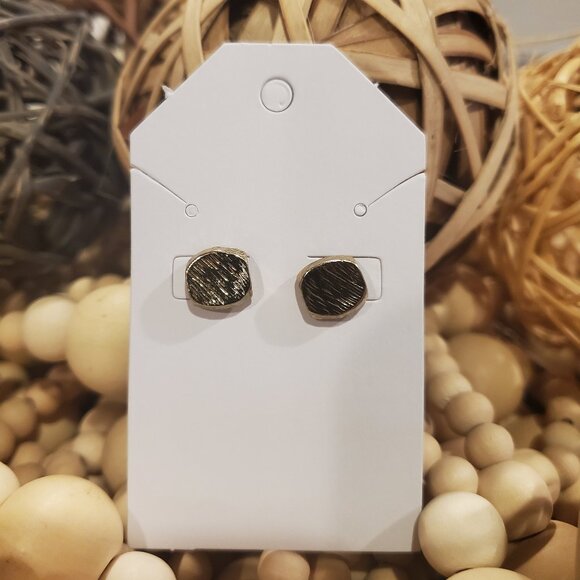 Jewelry - Square gold earrings 0031